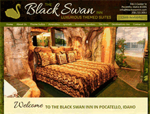 Tablet Screenshot of blackswaninn.com